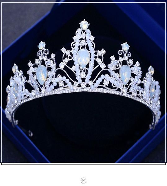 luxury ice blue princess tiara alloy plated crystal bridal crown wedding party accessory rhinestone hair jewelry brid7279713, Silver
luxury ice blue princess tiara alloy plated crystal bridal crown wedding party accessory rhinestone hair jewelry brid7279713, Silver