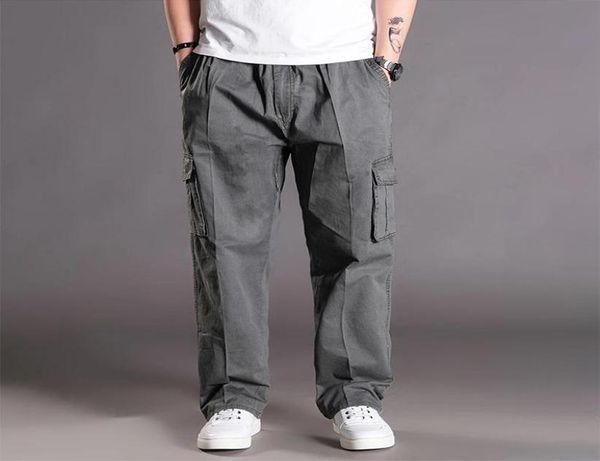 brand spring autumn men casual cargo pants 95 cotton multiple pockets male thin trousers loose plus size oversize chinos men0393975142, Black
brand spring autumn men casual cargo pants 95 cotton multiple pockets male thin trousers loose plus size oversize chinos men0393975142, Black