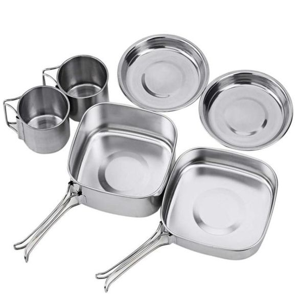 backpacking camping cookware pot set outdoor mess kit stainless steel camping cook set for hiking backpacking trekking picnic27649234126
backpacking camping cookware pot set outdoor mess kit stainless steel camping cook set for hiking backpacking trekking picnic27649234126