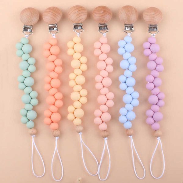 1pc baby pacifier clip chain silicone bead dummy chain holder newborn soother chains nipple holder baby teething toys baby items
1pc baby pacifier clip chain silicone bead dummy chain holder newborn soother chains nipple holder baby teething toys baby items