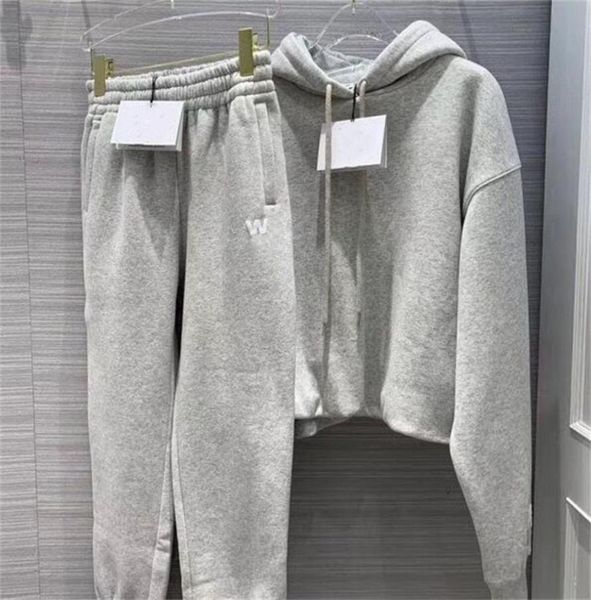 women039s two piece pants new fallwinter with velvet belt and bonnet sweatpants and hoodie suit5789231, White
women039s two piece pants new fallwinter with velvet belt and bonnet sweatpants and hoodie suit5789231, White