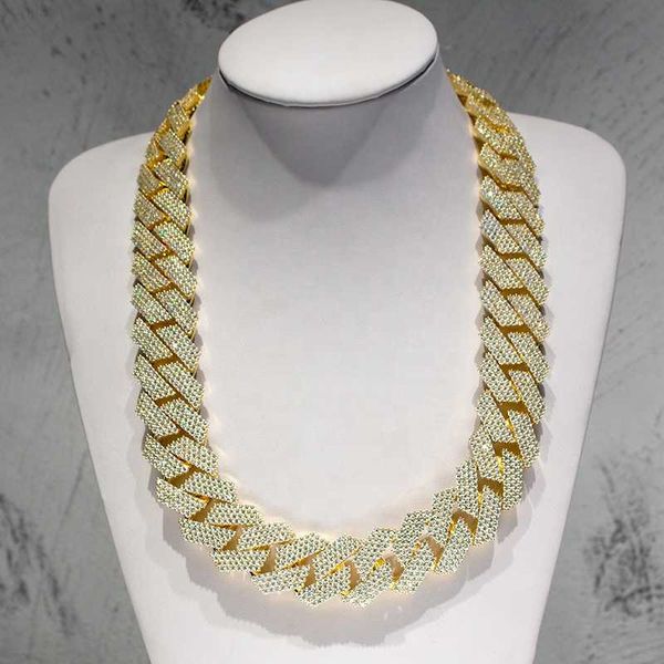 10k 14k gold 925 sterling silver 24mm cuban chian moissanite diamond hip hop cuban necklace chain
10k 14k gold 925 sterling silver 24mm cuban chian moissanite diamond hip hop cuban necklace chain