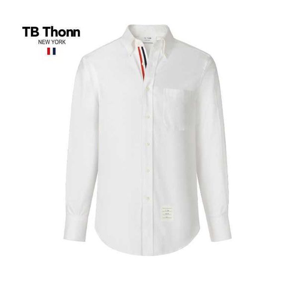 trendy brand fashion high-end oxford textile tb thonn white long sleeved shirt korean version versatile casual men's, Black;brown
trendy brand fashion high-end oxford textile tb thonn white long sleeved shirt korean version versatile casual men's, Black;brown