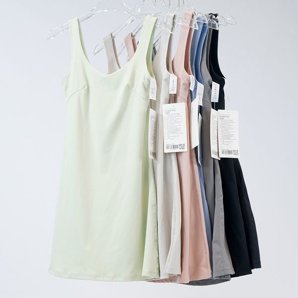 lu tennis dress one-piece lined yoga fitness breathable anti-slip casual golf sports skirt with short sets ll104
lu tennis dress one-piece lined yoga fitness breathable anti-slip casual golf sports skirt with short sets ll104