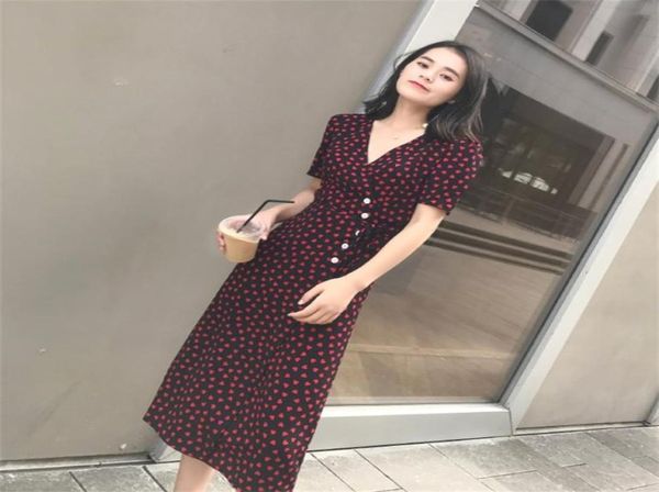 new summer women midi dress french tune one piece wrap classic medium ladies long dresses short sleeve red hearts printed y2008057608603, Black;pink
new summer women midi dress french tune one piece wrap classic medium ladies long dresses short sleeve red hearts printed y2008057608603, Black;pink