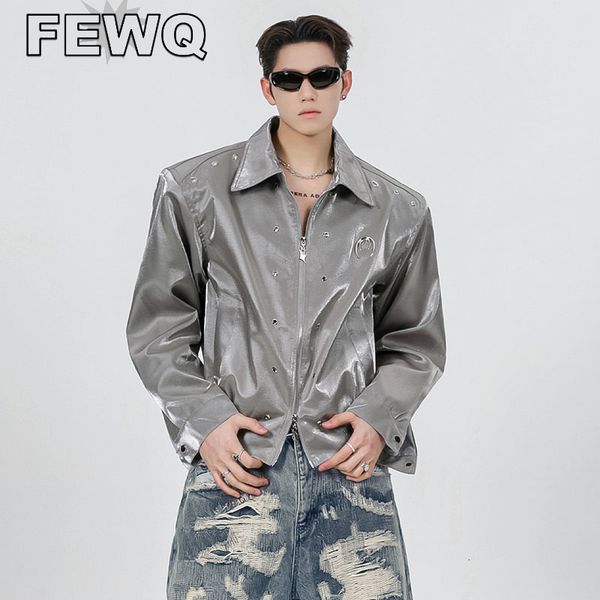mens jackets fewq niche design metal button short shoulder pad male coat autumn high street trendy solid color 24b3343 230809, Black;brown
mens jackets fewq niche design metal button short shoulder pad male coat autumn high street trendy solid color 24b3343 230809, Black;brown