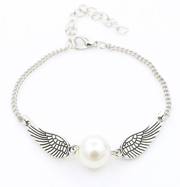 angel wings charm bracelet delicate dove simulated pearl bracelet1084332, Golden;silver
angel wings charm bracelet delicate dove simulated pearl bracelet1084332, Golden;silver