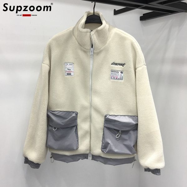 men's jackets supzoom 2023 arrival imitation rabbit hair cotton fashion loose hip hop casual embroidery winter men coats 230809, Black;brown
men's jackets supzoom 2023 arrival imitation rabbit hair cotton fashion loose hip hop casual embroidery winter men coats 230809, Black;brown
