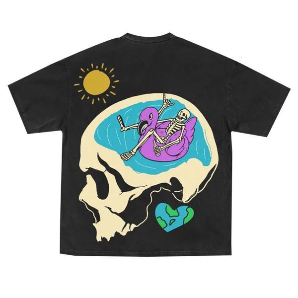 womens tshirt american brand short pomelo round neck hiphop creative head cartoon tshirt street skull loose couple halfsleeved ins 230809, White
womens tshirt american brand short pomelo round neck hiphop creative head cartoon tshirt street skull loose couple halfsleeved ins 230809, White
