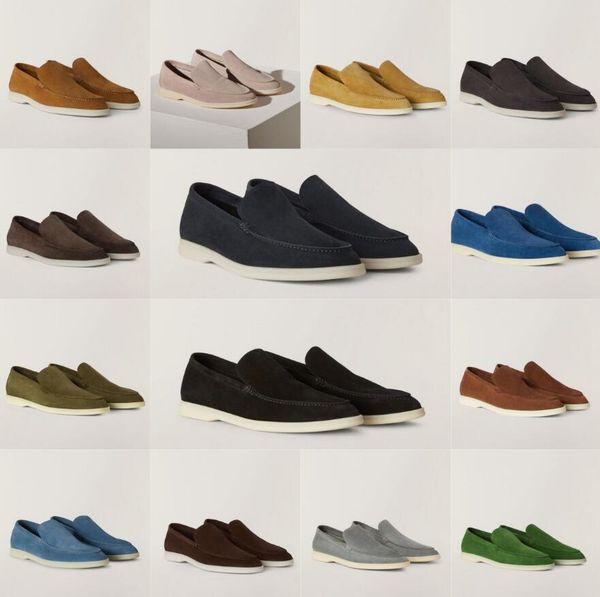 summer walk men's casual shoes lp loafers flat low black blue suede cow leather oxfords loros&piana moccasins comfort loafer rubber sol
summer walk men's casual shoes lp loafers flat low black blue suede cow leather oxfords loros&piana moccasins comfort loafer rubber sol