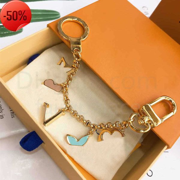 keychains lanyards fashion designer keychain brand key buckle flower letter chain handmade gold mens womens bag pendant, Silver
keychains lanyards fashion designer keychain brand key buckle flower letter chain handmade gold mens womens bag pendant, Silver