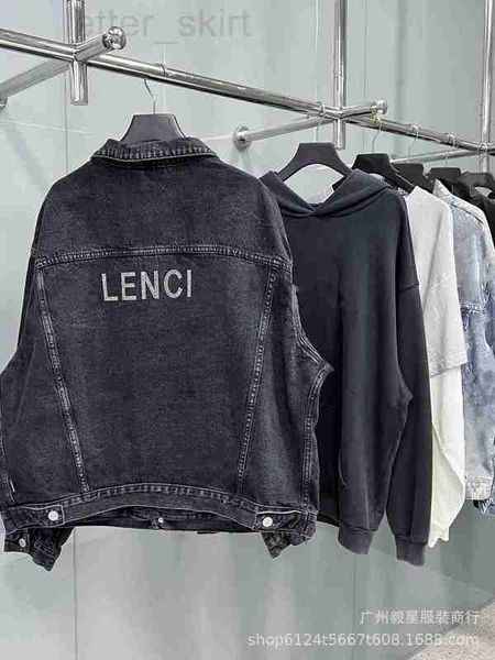 men's jackets designer high version new back letter printed denim worn jacket tnaz, Black;brown
men's jackets designer high version new back letter printed denim worn jacket tnaz, Black;brown