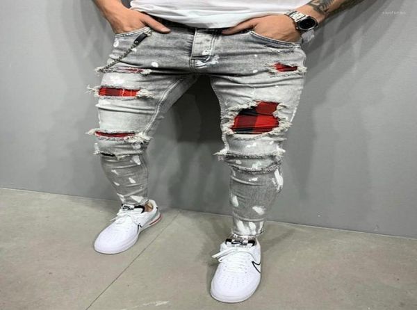 men039s jeans denim men ripped jogging patchwork hiphop spraypainted pencil trousers pure color medium waist pants man15719562, Blue
men039s jeans denim men ripped jogging patchwork hiphop spraypainted pencil trousers pure color medium waist pants man15719562, Blue