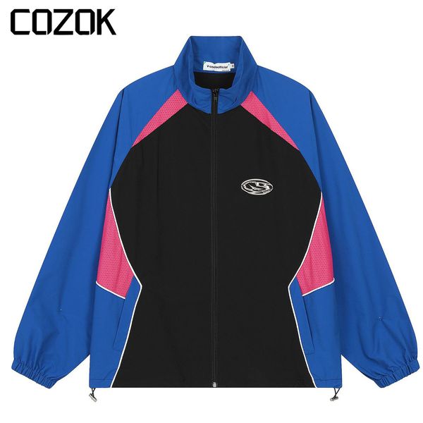 mens jackets american vintage sunscreen jacket for men summer patchwork patch casual loose zipper outdoor windbreaker coat 230810, Black;brown
mens jackets american vintage sunscreen jacket for men summer patchwork patch casual loose zipper outdoor windbreaker coat 230810, Black;brown