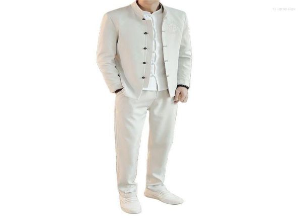 men039s suits classic men embroidered fashion casual stand collar mens blazers jacket and pants china vintage style2057314, White;black
men039s suits classic men embroidered fashion casual stand collar mens blazers jacket and pants china vintage style2057314, White;black
