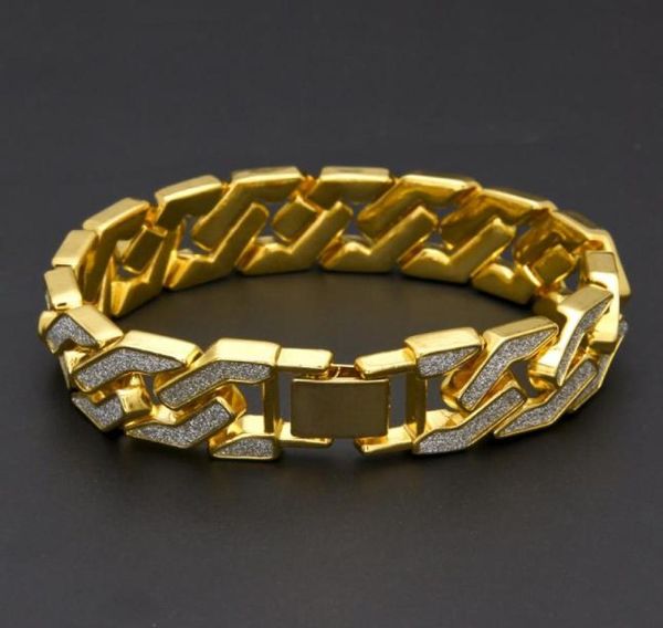 cuban link chain bracelet for mens iced out hip hop bracelets jewelry gold plating bangle zircon chains5642019, Black
cuban link chain bracelet for mens iced out hip hop bracelets jewelry gold plating bangle zircon chains5642019, Black