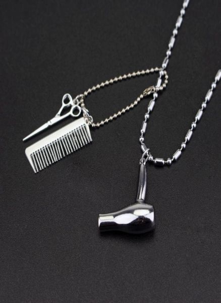 rj new fashion barber hair dresser silver necklaces hair dryerscissorcomb pendant necklace charm collier jewelry5854469
rj new fashion barber hair dresser silver necklaces hair dryerscissorcomb pendant necklace charm collier jewelry5854469