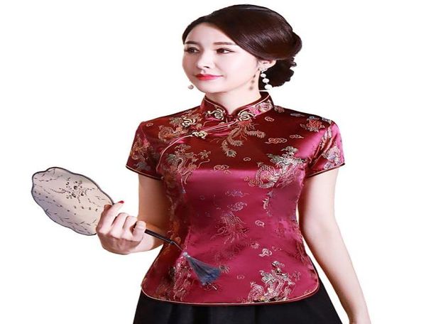 fashionchinese cheongsam traditional chinese women039s faux silksatin china dragon and phoenix blouse chinese qipao s4207790, White
fashionchinese cheongsam traditional chinese women039s faux silksatin china dragon and phoenix blouse chinese qipao s4207790, White