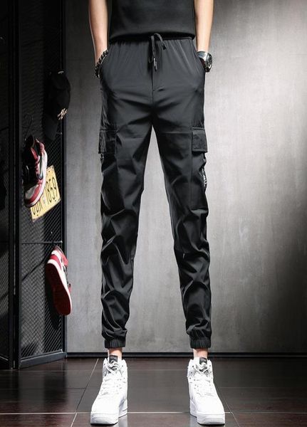 men039s pants summer cargo men streetwear casual sport black drawstring male joggers trousersmen039s9397815
men039s pants summer cargo men streetwear casual sport black drawstring male joggers trousersmen039s9397815