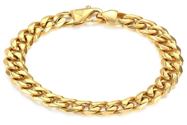 davieslee 11mm male bracelet cuban curb link chain 316l stainless steel bracelet for men boys gold silver color 89 inch dhb5147737659, Black
davieslee 11mm male bracelet cuban curb link chain 316l stainless steel bracelet for men boys gold silver color 89 inch dhb5147737659, Black