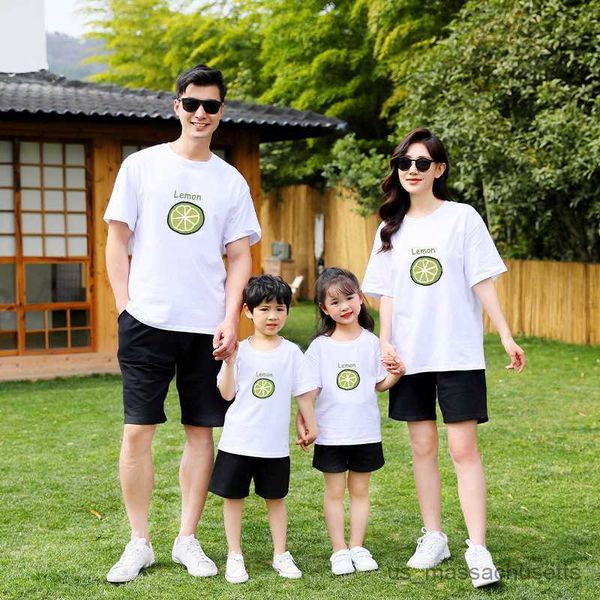 family matching outfits family matching outfits cotton t-shirt kids mother daughter clothes baby romper parent-child outfits lemon pattern, Blue
family matching outfits family matching outfits cotton t-shirt kids mother daughter clothes baby romper parent-child outfits lemon pattern, Blue