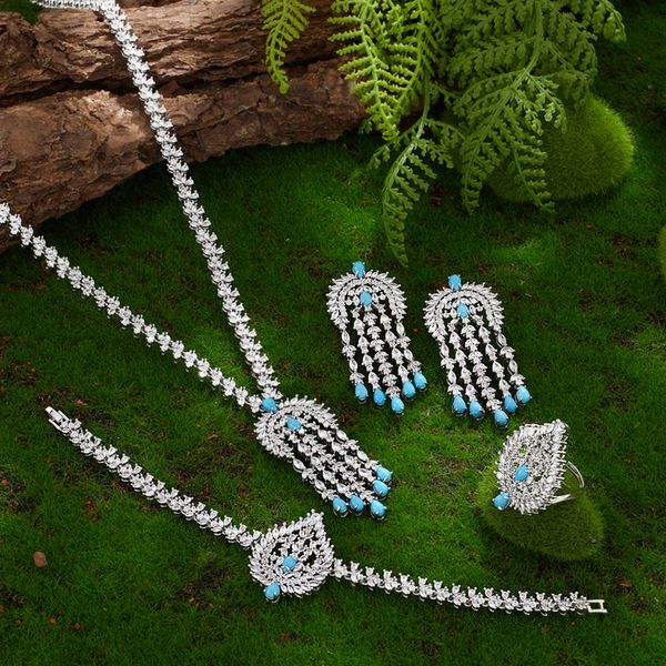 wedding jewelry sets 2023 4piece set irregular long sweater chain bridal cubic zirconia saudi dubai party 230809, Slivery;golden
wedding jewelry sets 2023 4piece set irregular long sweater chain bridal cubic zirconia saudi dubai party 230809, Slivery;golden