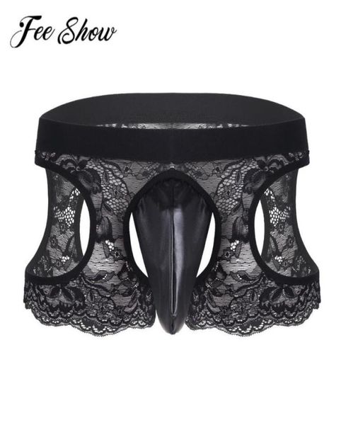 black sissy men lingerie lace hollow out low waistline crotchless open butt boxer underwear homme bulge pouch panties3551883, Black;white
black sissy men lingerie lace hollow out low waistline crotchless open butt boxer underwear homme bulge pouch panties3551883, Black;white