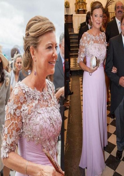 light purple chiffon long mother of bride dresses new design custom floor length sheath half sleeve lace wedding party gowns m662554045, Black;red
light purple chiffon long mother of bride dresses new design custom floor length sheath half sleeve lace wedding party gowns m662554045, Black;red