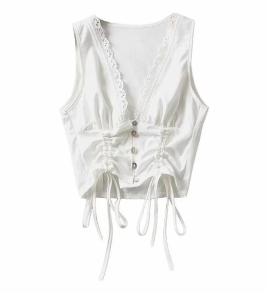 women039s tshirt laciness tassel camisole female elegant pure aesthetic street sleeveless wear summer vneck casu2435037, White
women039s tshirt laciness tassel camisole female elegant pure aesthetic street sleeveless wear summer vneck casu2435037, White