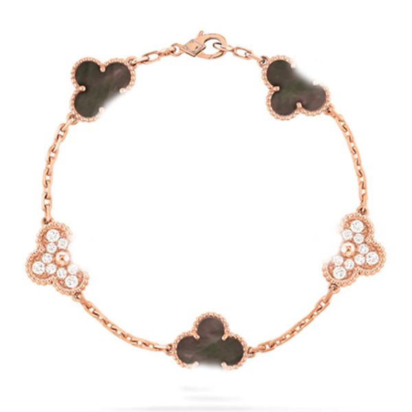 classic 4/four leaf clover charm bracelets rings bangle chain 18k gold plated black agate for women&girl wedding mother' day jewelry wo
classic 4/four leaf clover charm bracelets rings bangle chain 18k gold plated black agate for women&girl wedding mother' day jewelry wo