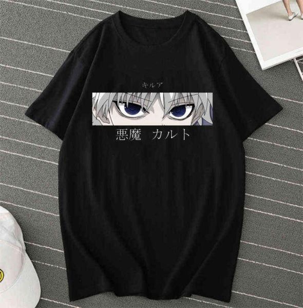 hunter x hunter anime mens t shirt tees killua zoldyck devil eye teeshirt short sleeve casual men tshirt clothes male y29104607, White;black
hunter x hunter anime mens t shirt tees killua zoldyck devil eye teeshirt short sleeve casual men tshirt clothes male y29104607, White;black