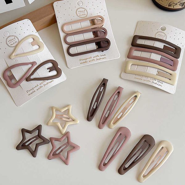 3/6 pcs/set women girls fashion coffee color geometric stars ornament hair clips sweet hairpins female hair accessories, Slivery;white
3/6 pcs/set women girls fashion coffee color geometric stars ornament hair clips sweet hairpins female hair accessories, Slivery;white