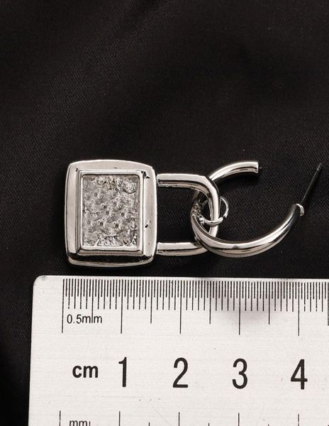 18k gold plated 925 silver luxury brand designers letters stud lock stainless steel geometric famous women crystal rhinestone earr5454202, Golden;silver
18k gold plated 925 silver luxury brand designers letters stud lock stainless steel geometric famous women crystal rhinestone earr5454202, Golden;silver