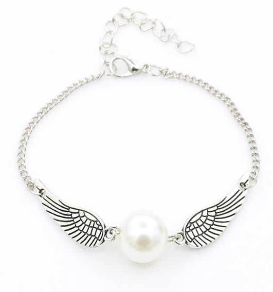 angel wings charm bracelet delicate dove simulated pearl bracelet7976306, Golden;silver
angel wings charm bracelet delicate dove simulated pearl bracelet7976306, Golden;silver
