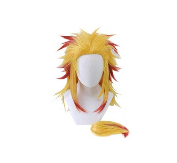 : kimetsu no yaiba rengoku kyoujurou cosplay wigs yellow-red gradient detachable ponytail hair wig + wig cap4925946, Black
: kimetsu no yaiba rengoku kyoujurou cosplay wigs yellow-red gradient detachable ponytail hair wig + wig cap4925946, Black