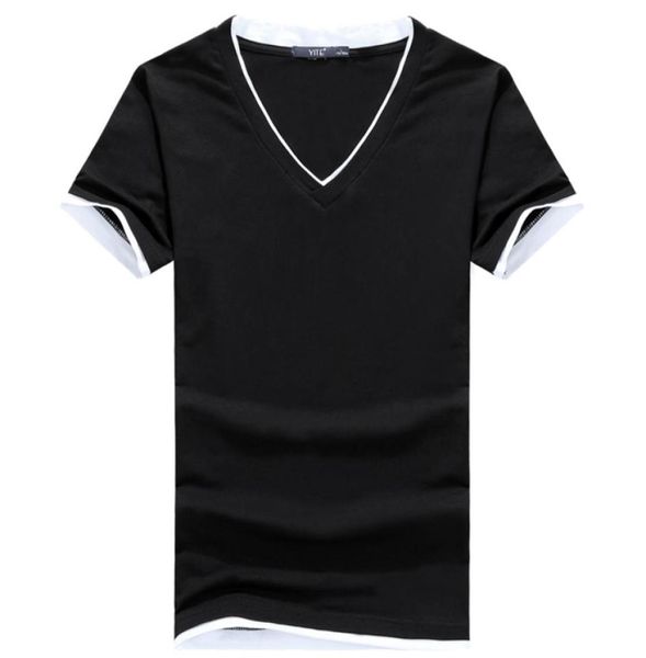 mens elastic vneck tshirt basic solid t shirt for male cotton tshirt tees breathable short sleeve9953233, White;black
mens elastic vneck tshirt basic solid t shirt for male cotton tshirt tees breathable short sleeve9953233, White;black