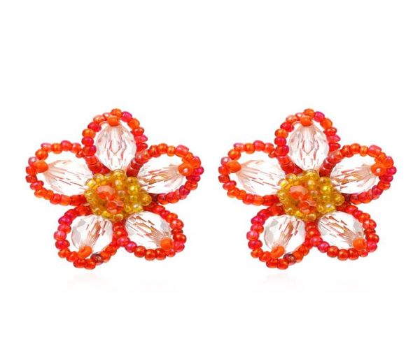 stud sell diy woven rice bead flower earrings european and american retro cute style fashion jewelry gift2535819, Golden;silver
stud sell diy woven rice bead flower earrings european and american retro cute style fashion jewelry gift2535819, Golden;silver