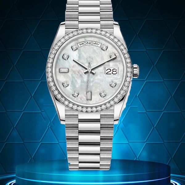 mens watch woman designer watches womens watch 41mm automatic 2813 movement mechanical wristwatchs stainless steel strap datejust wristwatch, Slivery;brown
mens watch woman designer watches womens watch 41mm automatic 2813 movement mechanical wristwatchs stainless steel strap datejust wristwatch, Slivery;brown