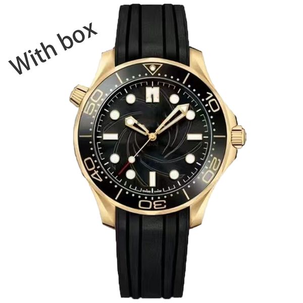 men's watch omga designer watches automatic movement 41mm stainless steel montre luxe gold black male wristwatch waterproof mechanical, Slivery;brown
men's watch omga designer watches automatic movement 41mm stainless steel montre luxe gold black male wristwatch waterproof mechanical, Slivery;brown