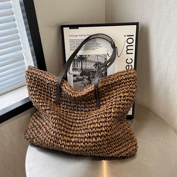 evening bags large capacity straw large bag women s 2023 western style weaving all matching shoulder summer fashion tote bag 230809
evening bags large capacity straw large bag women s 2023 western style weaving all matching shoulder summer fashion tote bag 230809
