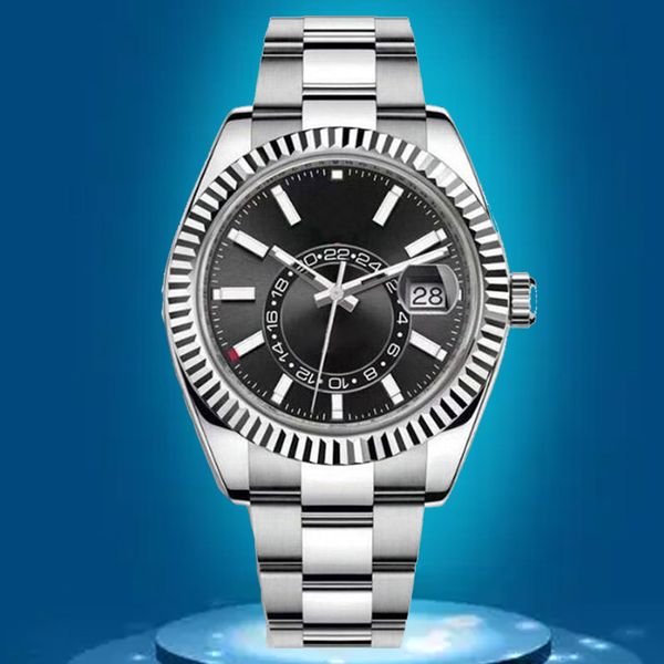 designer watches mens watch 41mm automatic machinery stainless steel waterproof luminous montre homme watch fashion watches skydweller 2813, Slivery;brown
designer watches mens watch 41mm automatic machinery stainless steel waterproof luminous montre homme watch fashion watches skydweller 2813, Slivery;brown