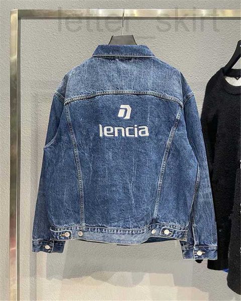 men's jackets designer high version 21fw new back embroidered logo denim ins couple worn hole jacket 1haw, Black;brown
men's jackets designer high version 21fw new back embroidered logo denim ins couple worn hole jacket 1haw, Black;brown