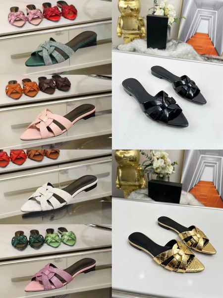 designer slippers women's sandals latest color leather sandals classic box and dust bag fashion elegant women's shoes 35-43, Black
designer slippers women's sandals latest color leather sandals classic box and dust bag fashion elegant women's shoes 35-43, Black