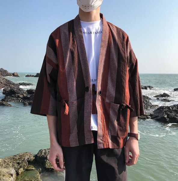 japanese style traditional kimono chinese road robe oversize jacket couple beach shirt men039s casual shirts7139873, White;black
japanese style traditional kimono chinese road robe oversize jacket couple beach shirt men039s casual shirts7139873, White;black