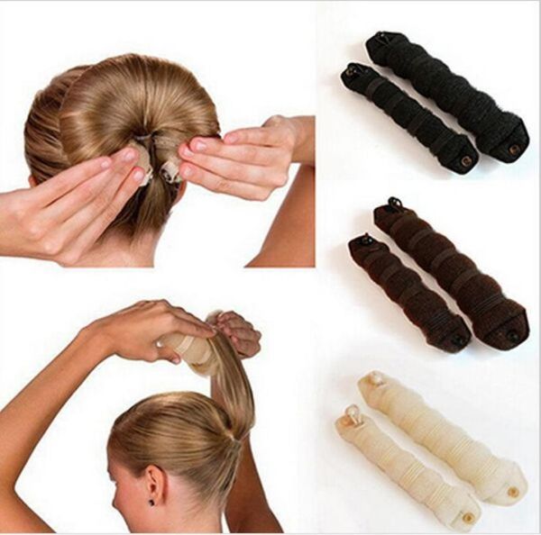 new fashion 20pcs 10sets sponge hair styling donut bun maker magic easy using former ring shaper styler hair accessories tool 3 8934979, Golden;white
new fashion 20pcs 10sets sponge hair styling donut bun maker magic easy using former ring shaper styler hair accessories tool 3 8934979, Golden;white