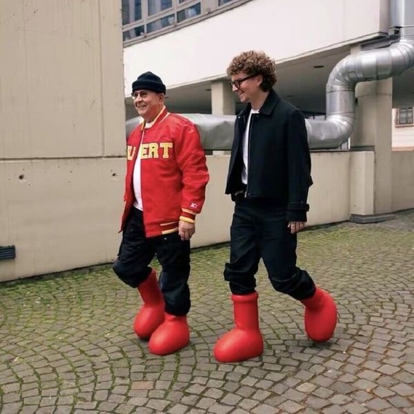 mschf big red boots men women boot cartoon booties thick bottom non-slip rubber platform bootie fashion rainboot rainboots astro boy, Black
mschf big red boots men women boot cartoon booties thick bottom non-slip rubber platform bootie fashion rainboot rainboots astro boy, Black