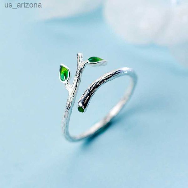 green leaves tree branch opening rings for women stainless steel leaf tree branch ring wedding christmas aesthetic jewerly bff l230620, Silver
green leaves tree branch opening rings for women stainless steel leaf tree branch ring wedding christmas aesthetic jewerly bff l230620, Silver