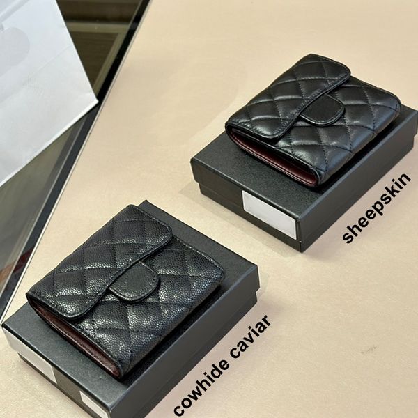 men women designer wallets new fashion cowhide caviar sheepskin real leather luxury wallet clutch bags channel purse classic money wallet ca, Red;black
men women designer wallets new fashion cowhide caviar sheepskin real leather luxury wallet clutch bags channel purse classic money wallet ca, Red;black