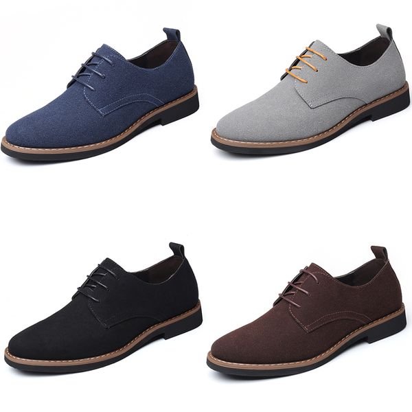 2023 large size matte leather business shoes men black brown grey anti-suede trainers sneakers casual
2023 large size matte leather business shoes men black brown grey anti-suede trainers sneakers casual