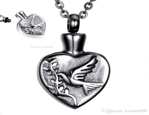 openable stainless steel memorial cremation peace dove heart ashes urn pendant necklace keepsake men women jewelry ur3574964, Silver
openable stainless steel memorial cremation peace dove heart ashes urn pendant necklace keepsake men women jewelry ur3574964, Silver
